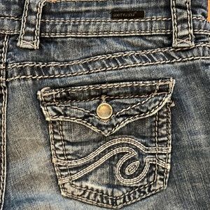 Denim jeans shorts Most Wanted Bermuda length size 28